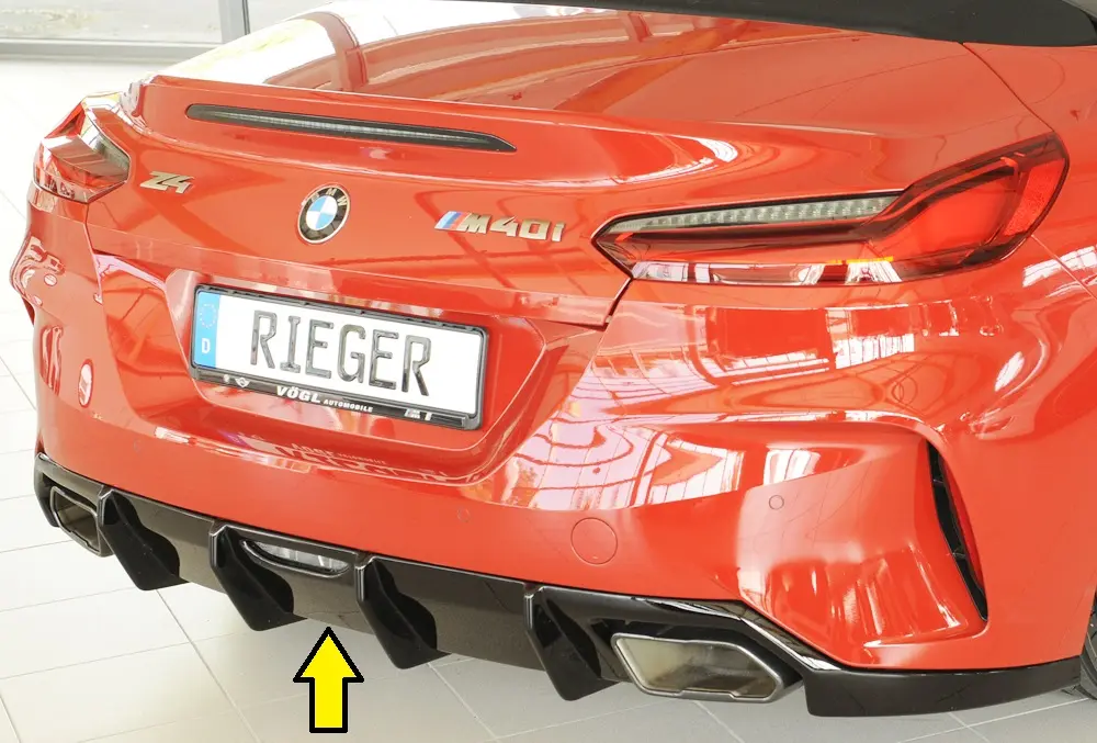 Rieger Heckeinsatz für BMW Z4 G29