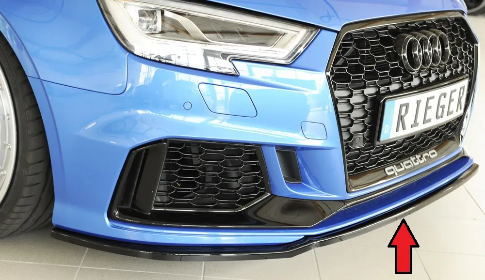 Rieger Spoilerschwert für Audi RS3 8V
