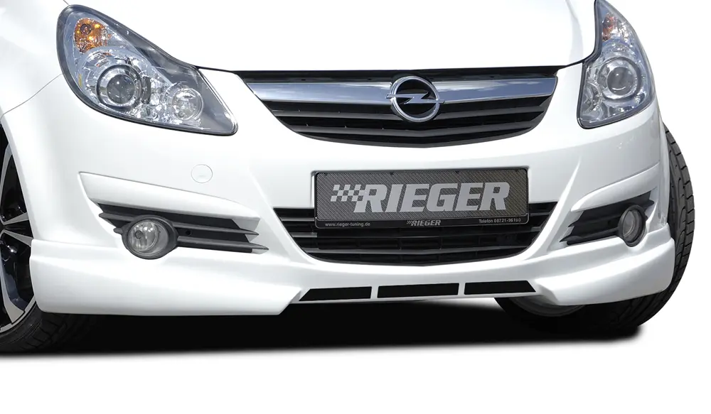 Rieger Spoilerlippe für Opel Corsa Corsa D