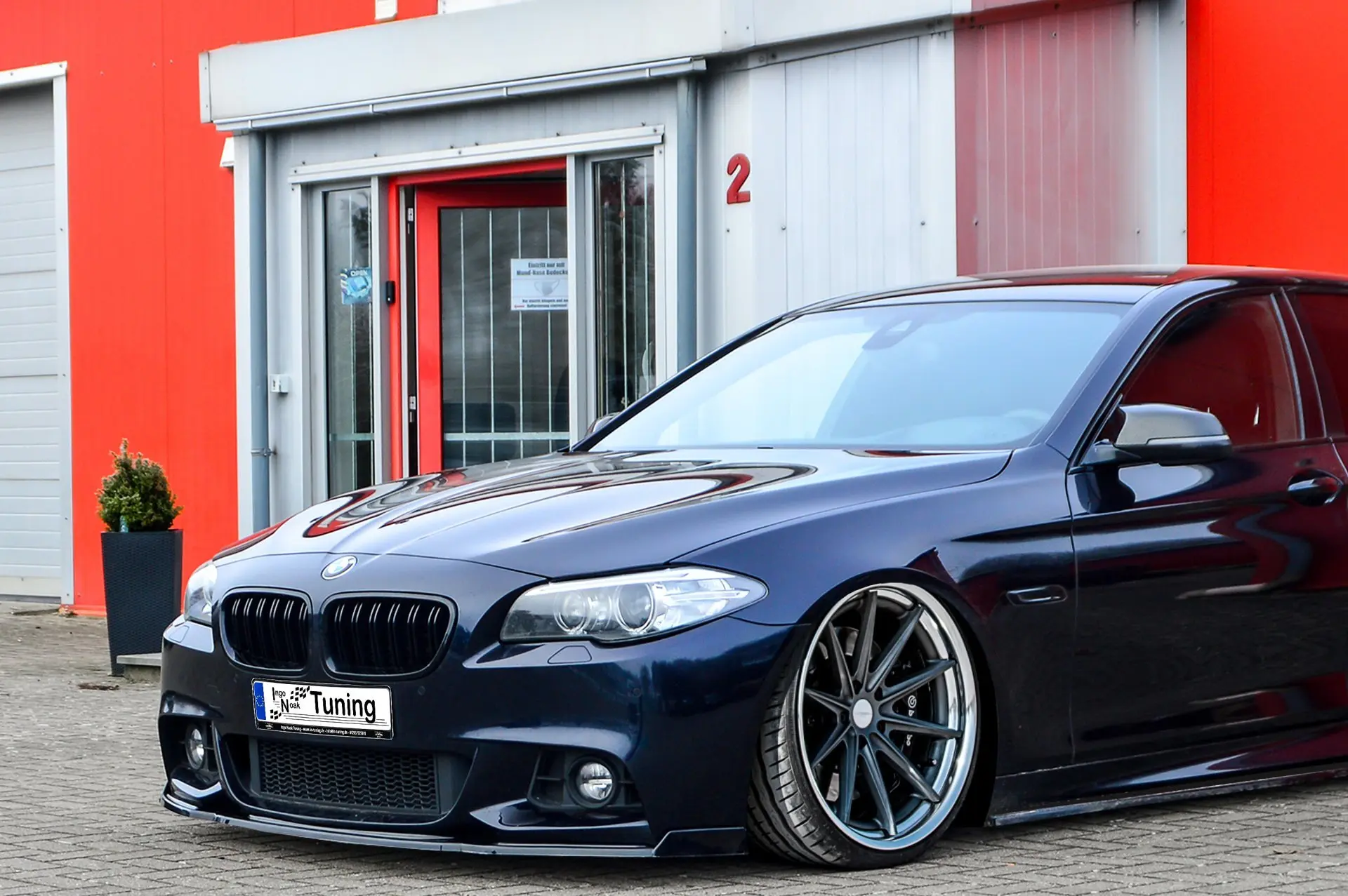 Ingo Noak Frontspoilerlippe Cuplippe mit Wing für BMW 5er F10 F11 M-Paket
