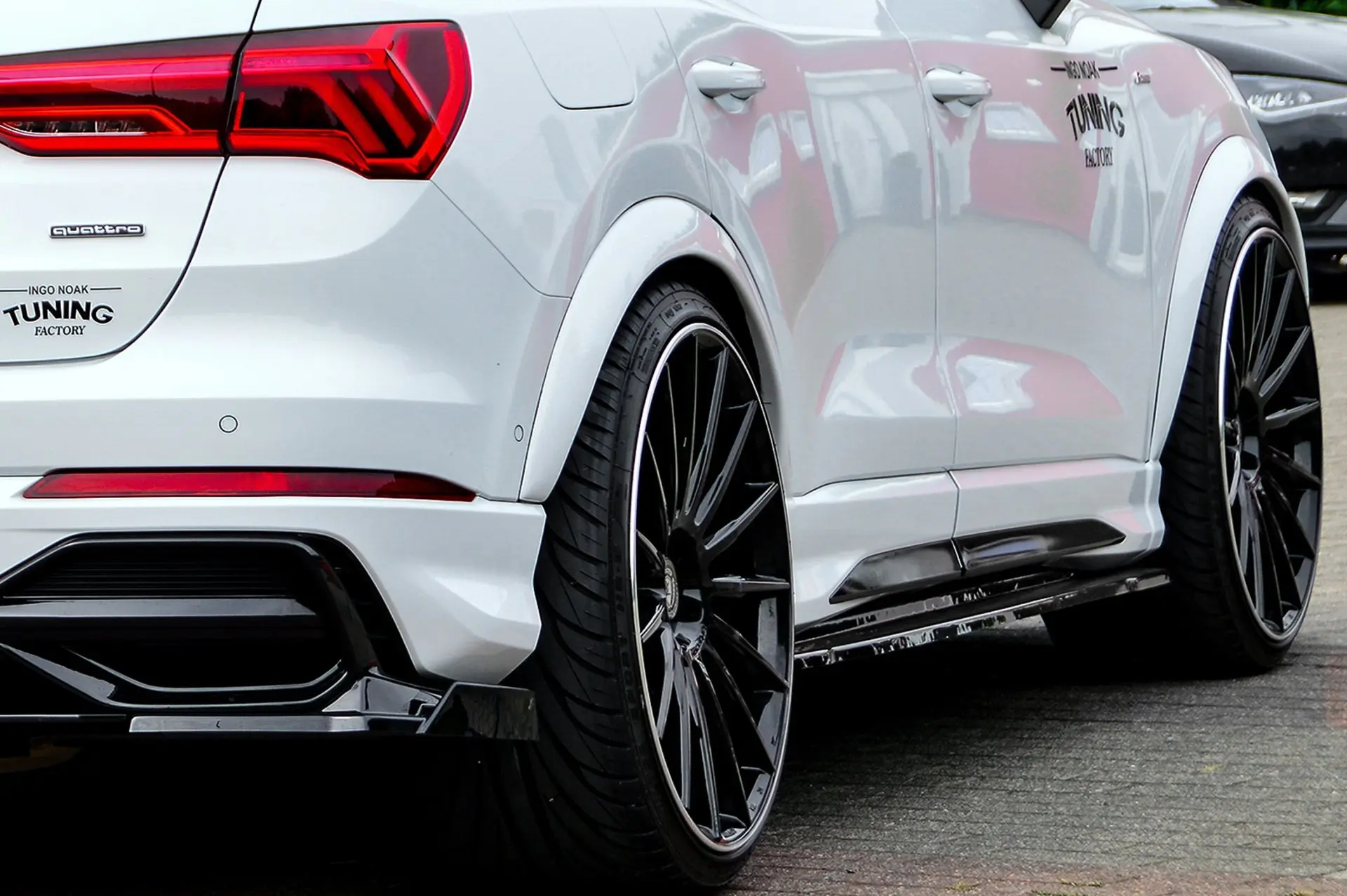 Ingo Noak Widebody Radlaufverbreiterungen für Audi Q3 F3/F3N mit S-Line aus ABS