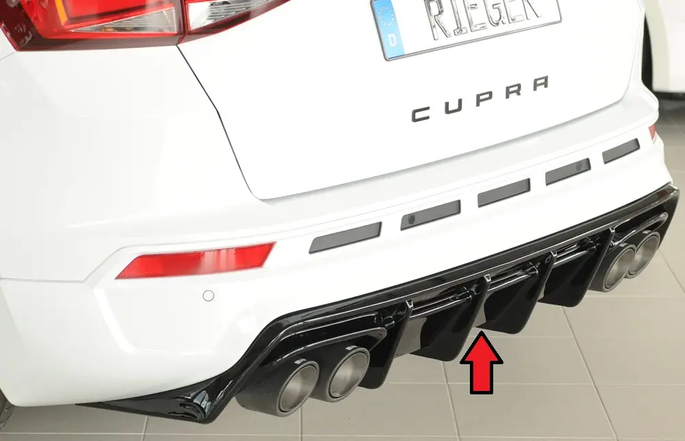 Rieger Heckeinsatz für Seat Ateca 5F