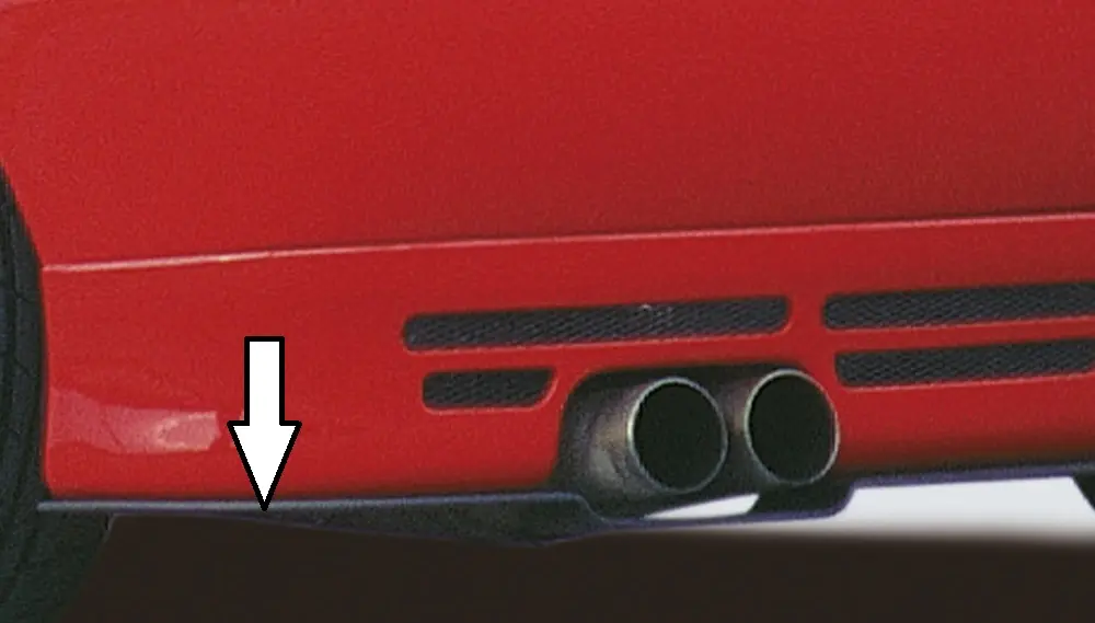 Rieger Heckschwert für Audi A3 8L