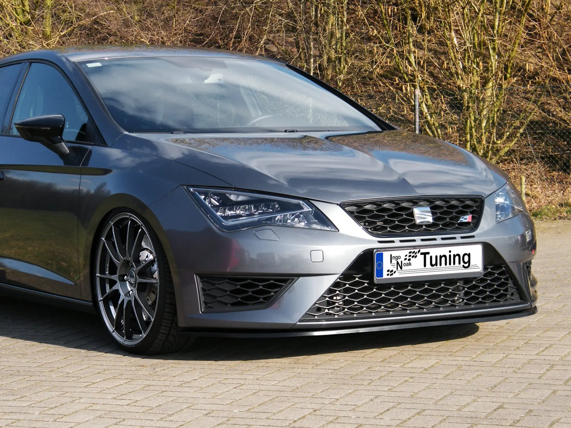 Ingo Noak Cup Frontspoilerlippe für Seat Leon 3 5F FR + Cupra