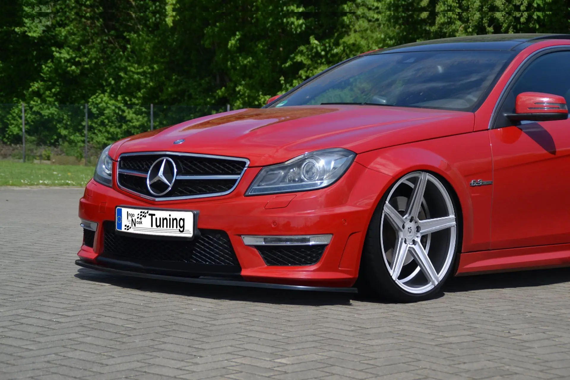 Ingo Noak CUP Frontspoilerlippe für C63 AMG 204 Bj. 2011-2015