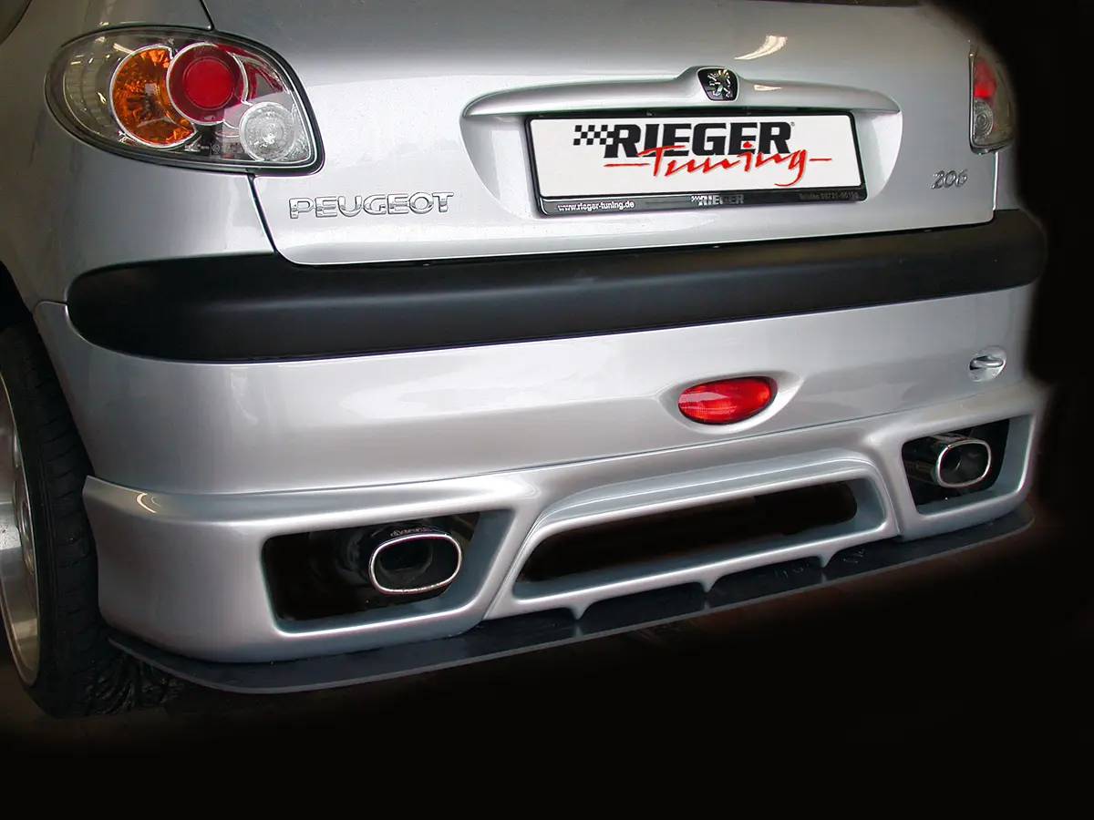 Rieger Spoilerschwert für Peugeot 206