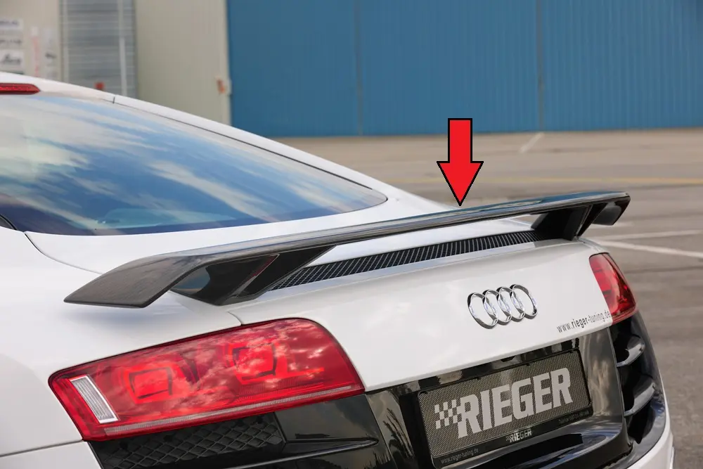Rieger Heckflügel für Audi R8 42