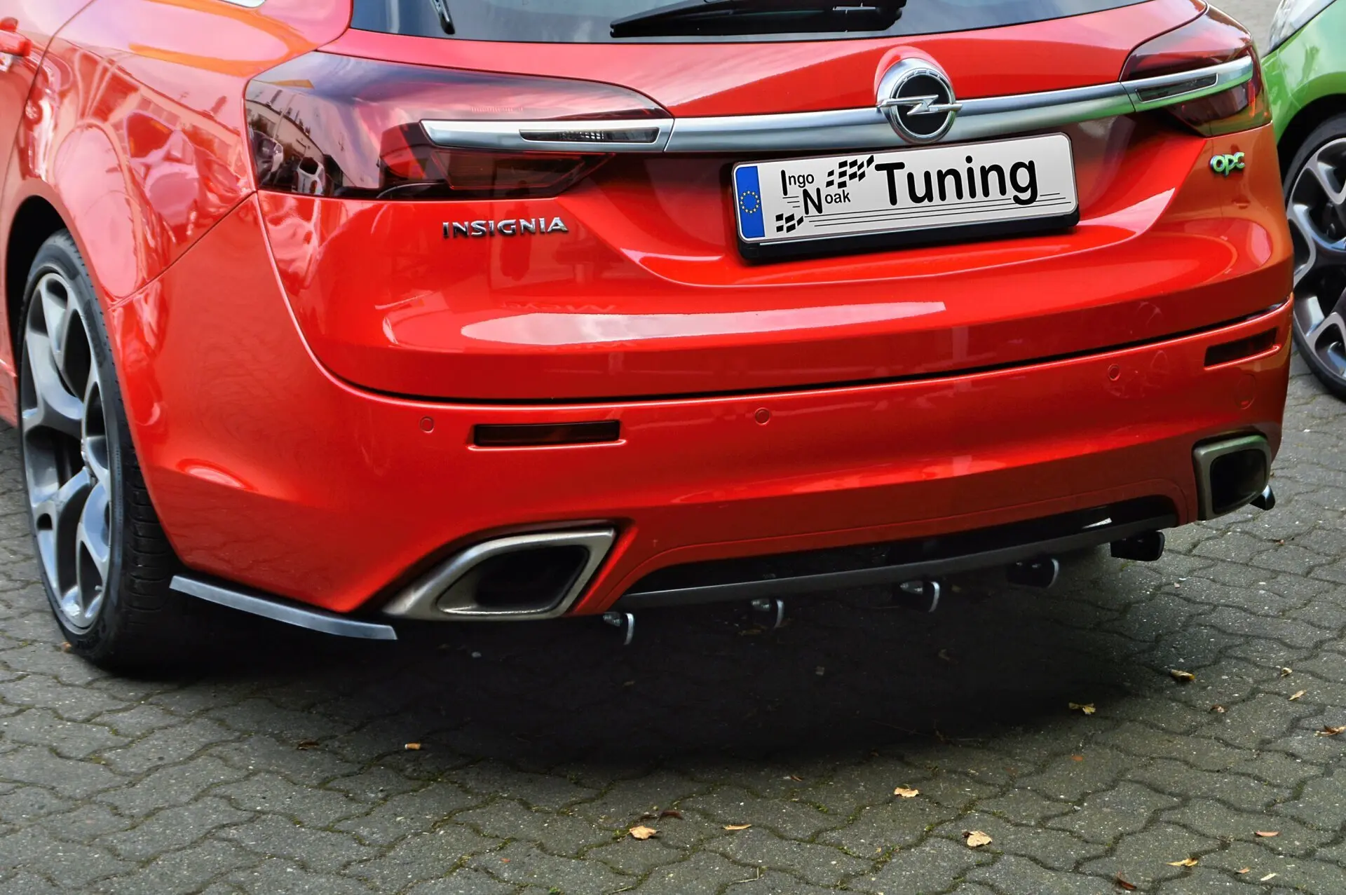Ingo Noak Gefräste Finnen für original OPC Heckstoßstange für Opel Insignia A OPC