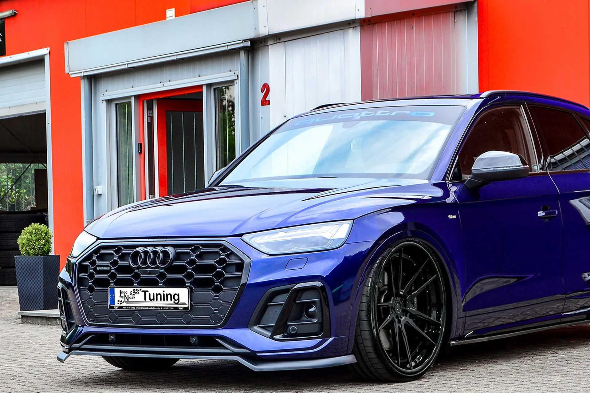 Ingo Noak Cuplippe Spoilerschwert aus ABS für Audi SQ5 +Q5 S-Line FYB