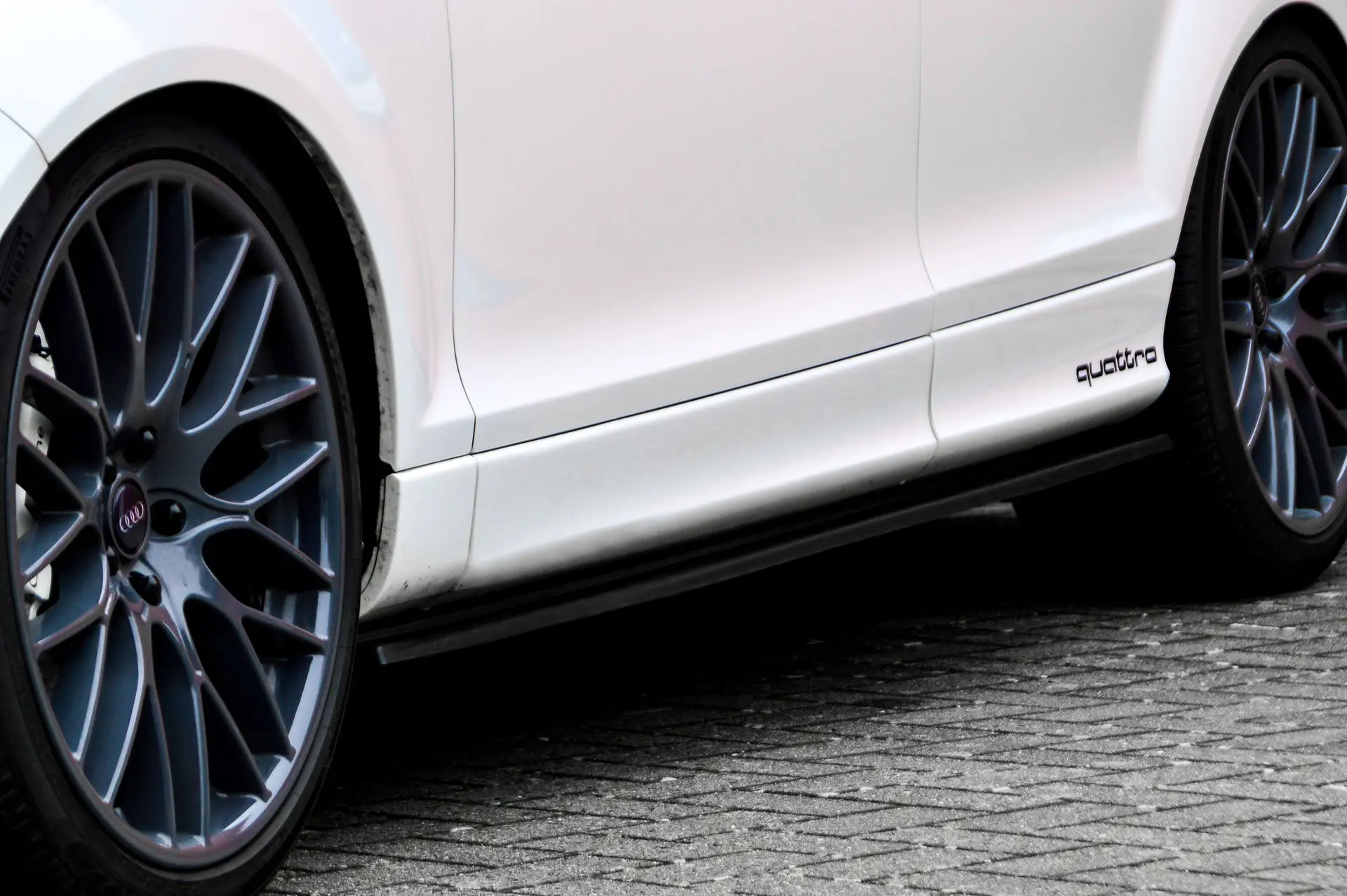 Ingo Noak Cup Seitenschweller Satz für Audi Q7 4L mit S-Line aus ABS