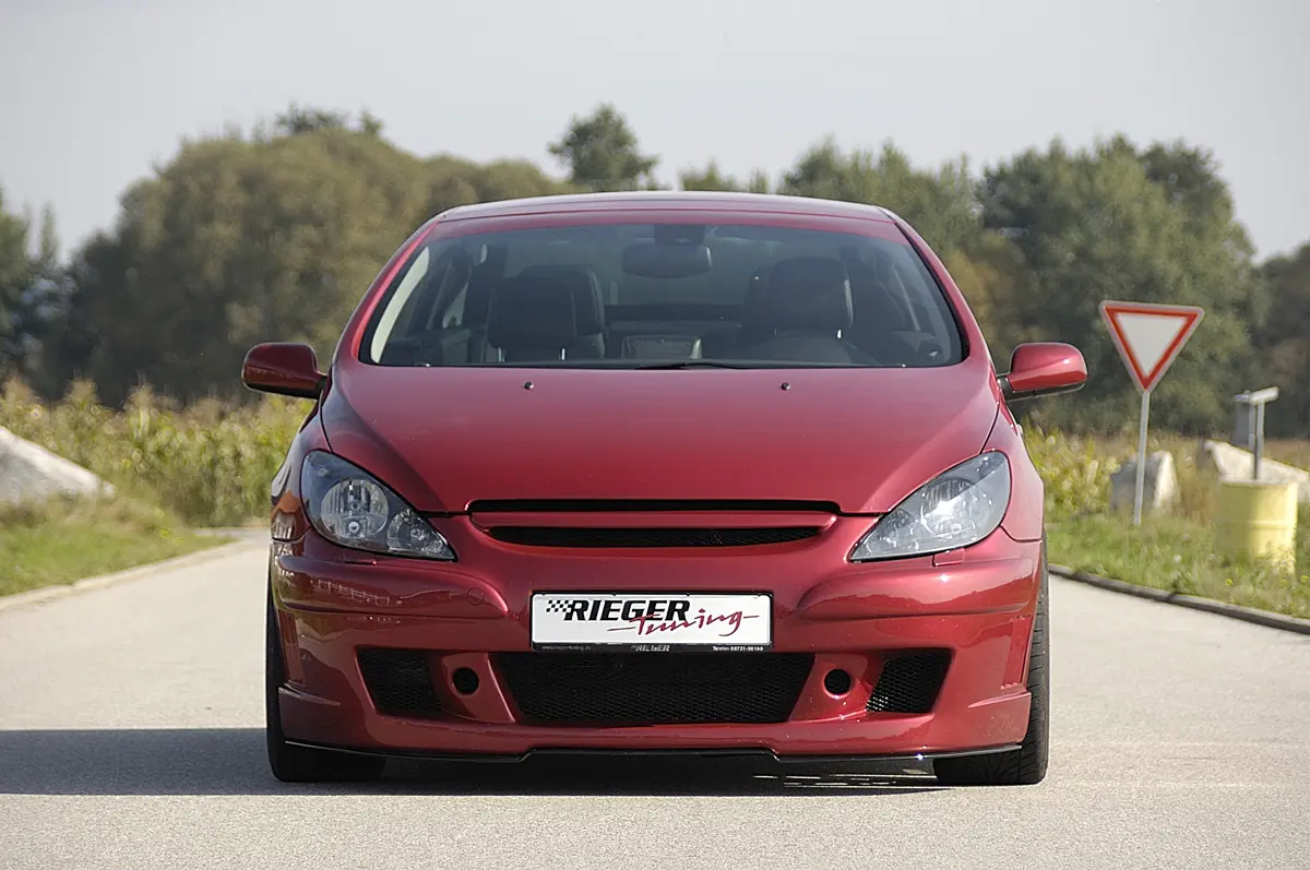 Rieger Spoilerstoßstange für Peugeot 307