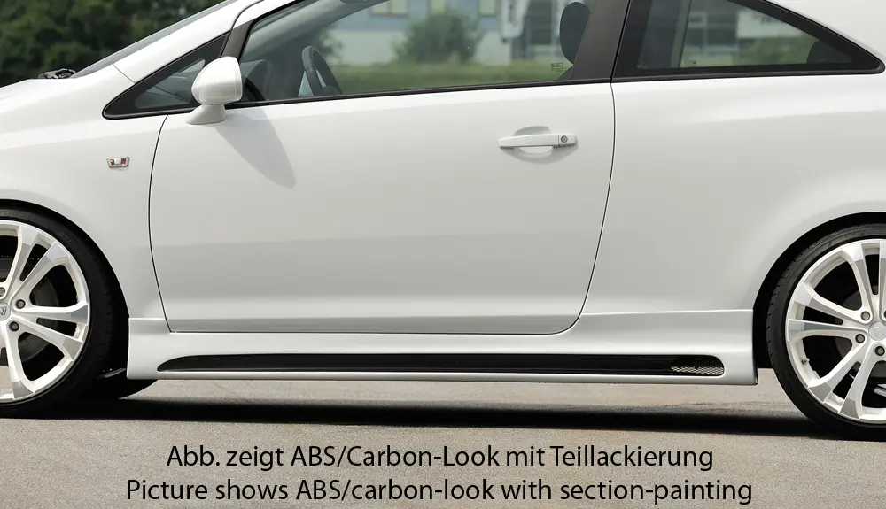 Rieger Seitenschweller für Opel Corsa Corsa D