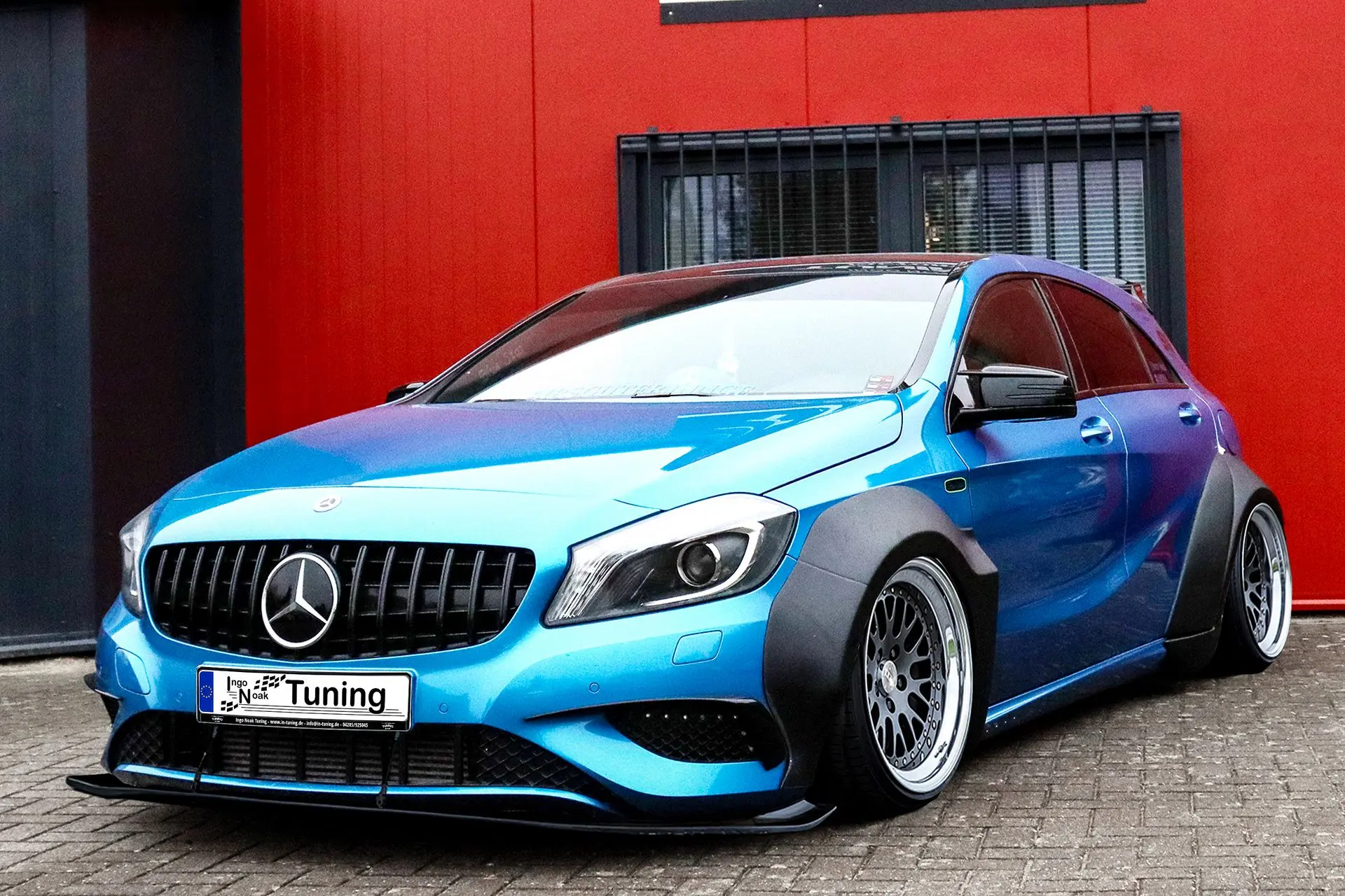 Ingo Noak IN Liberty Style Radlaufverbreiterung 6.tlg. Mercedes A-Klasse W176