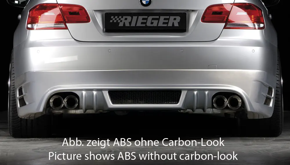 Rieger Heckansatz für BMW 3er E92 / E93