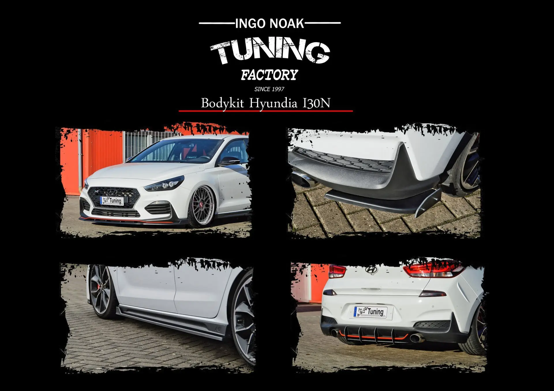 Ingo Noak Bodykit für Hyundai I30N + Performance ab Bj.2017-