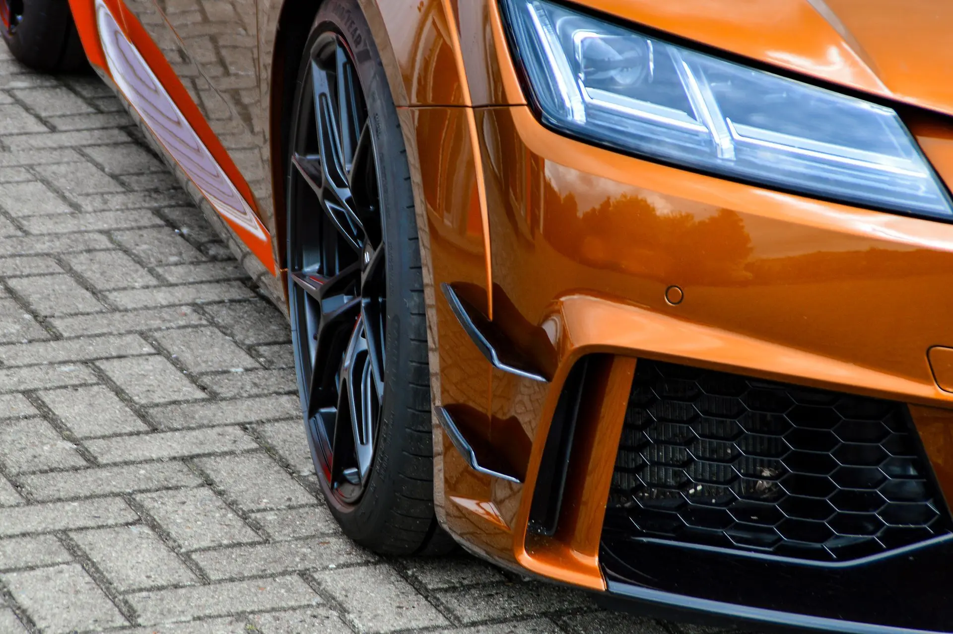 Ingo Noak Spoilerflaps aus ABS für Audi TT RS 8S Vorfacelift