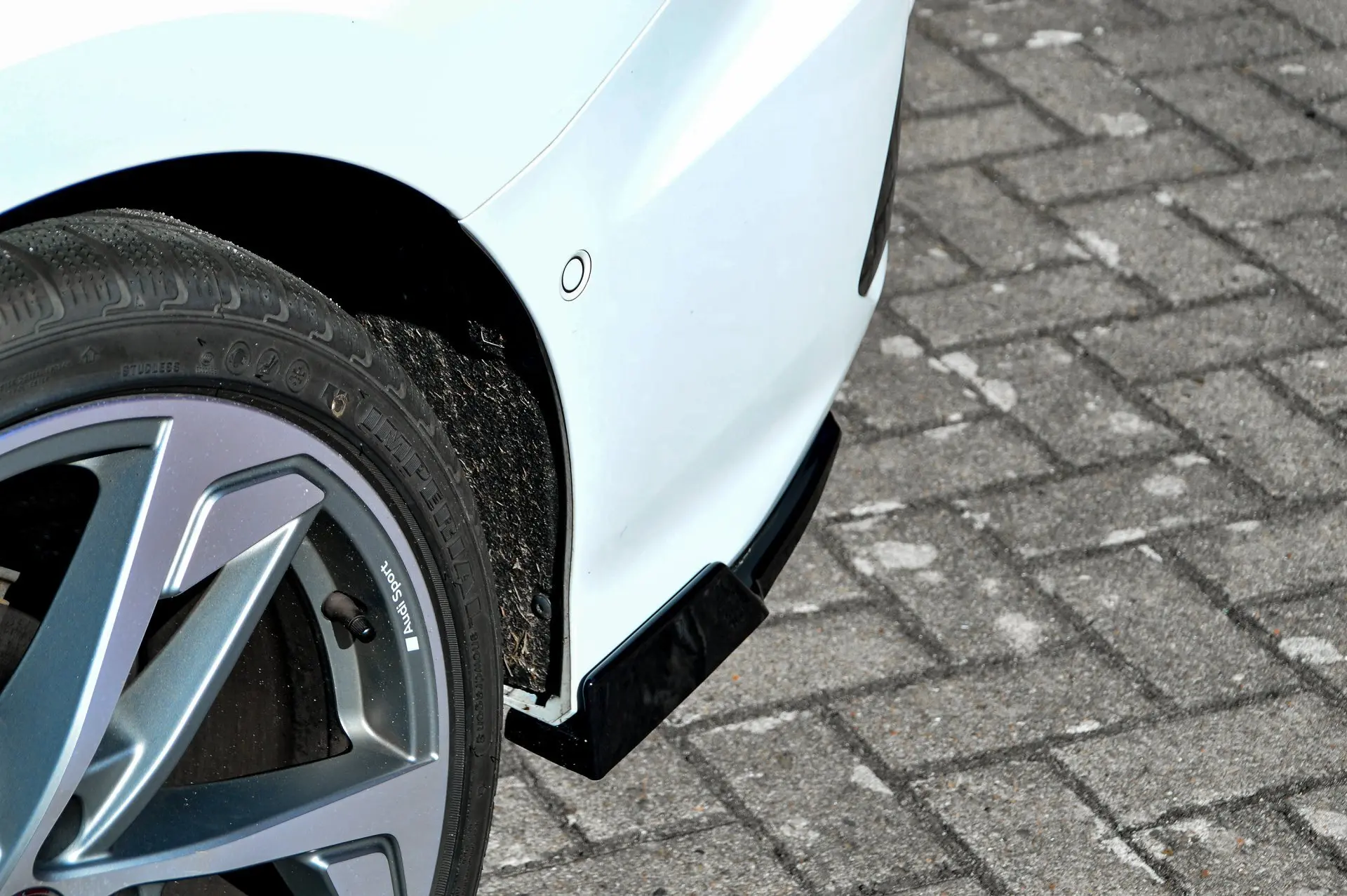 Ingo Noak Heckansatz Seitenteile mit Wing aus ABSfür Audi A3 S3 8Y S-Line Limousine