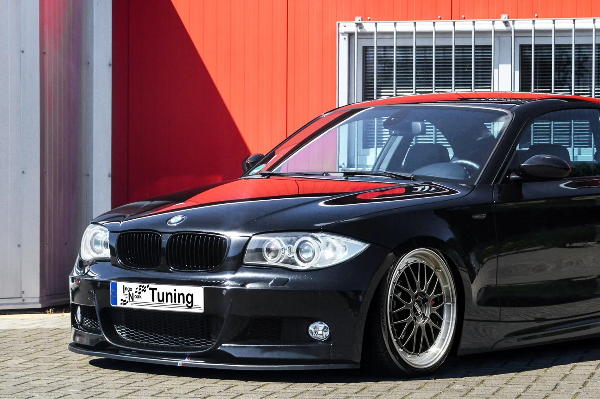 Ingo Noak CUP Frontspoilerlippe für BMW 1er E82 88 Bj. 2007-2013