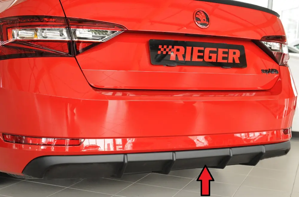 Rieger Heckeinsatz für Skoda Superb III (3T/3V)