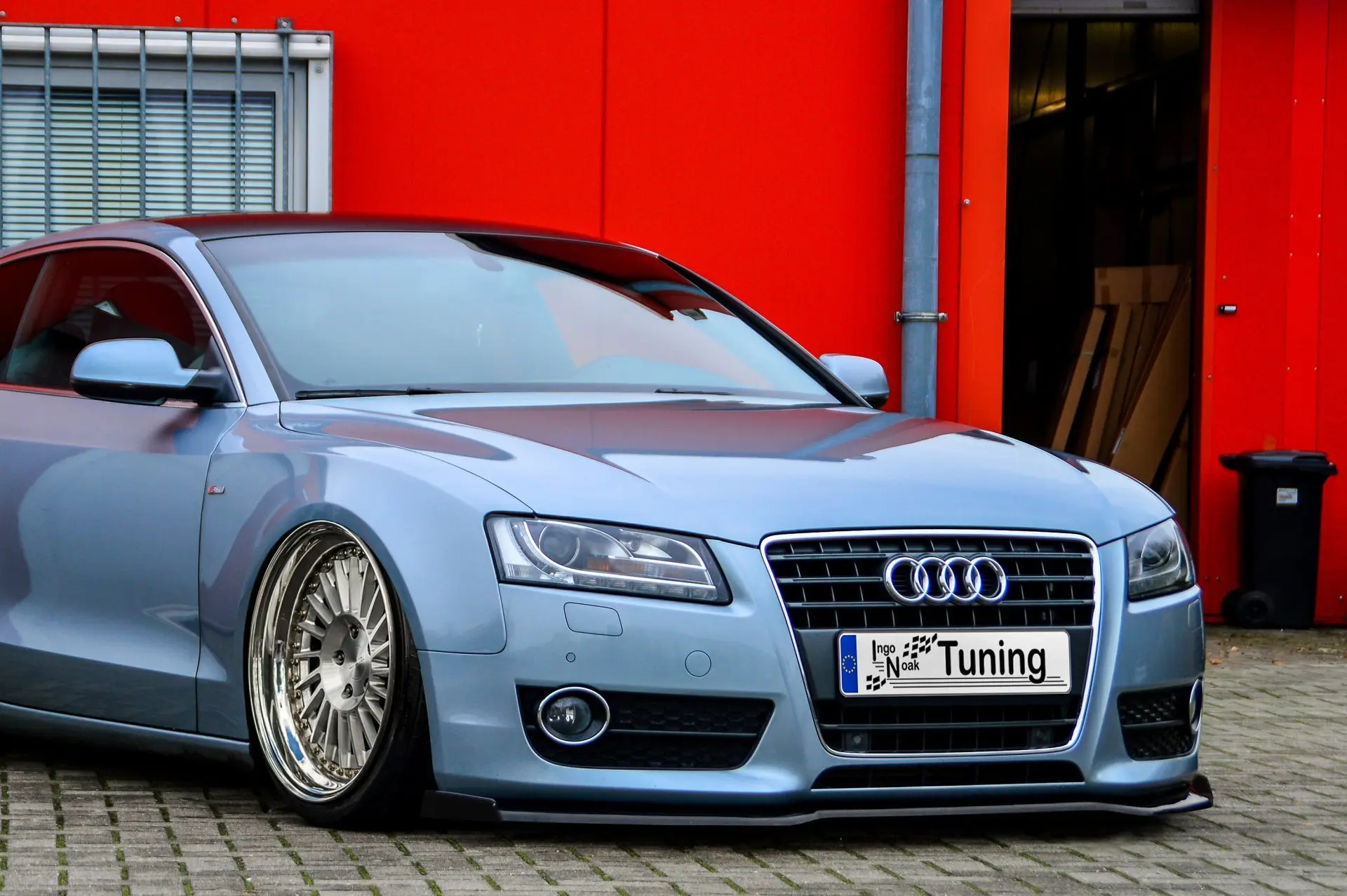 Ingo Noak Cup Frontspoilerlippe mit Wing V2 für Audi A5 B8 Bj. 2005-2011