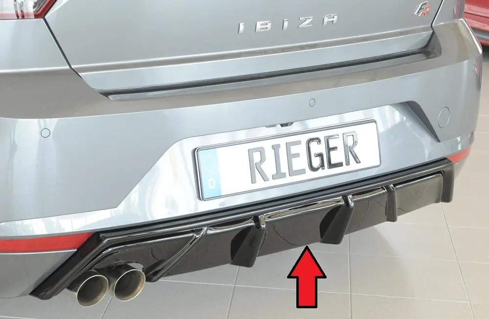 Rieger Heckeinsatz für Seat Ibiza KJ