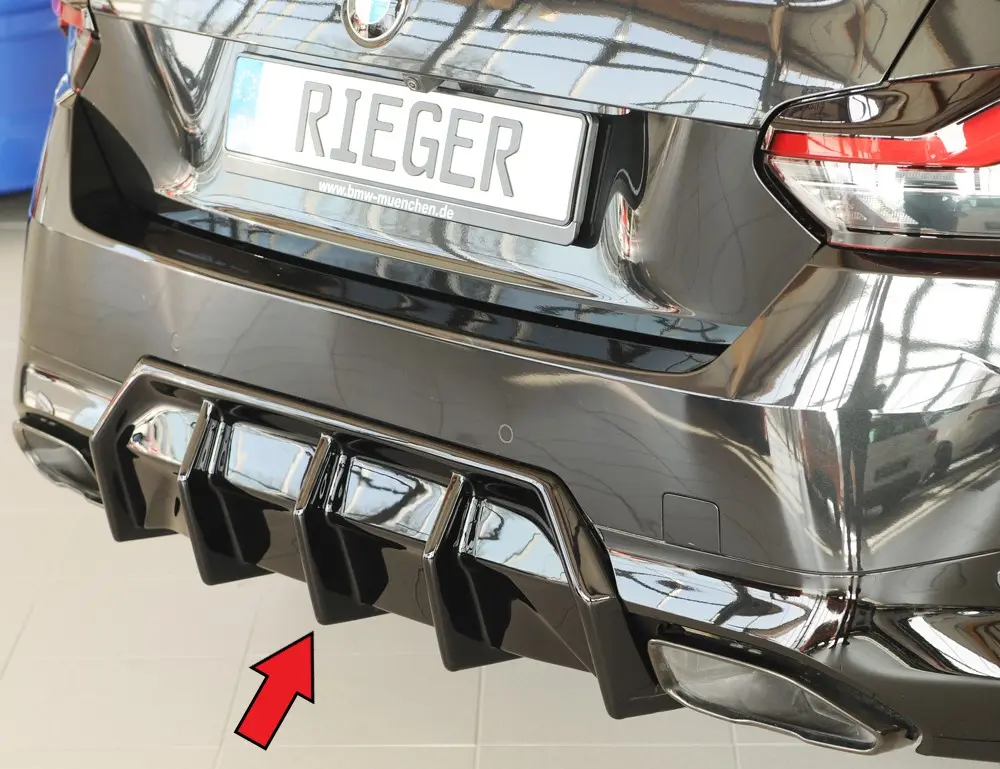 Rieger Heckeinsatz (Mittelteil) für BMW 2er G42