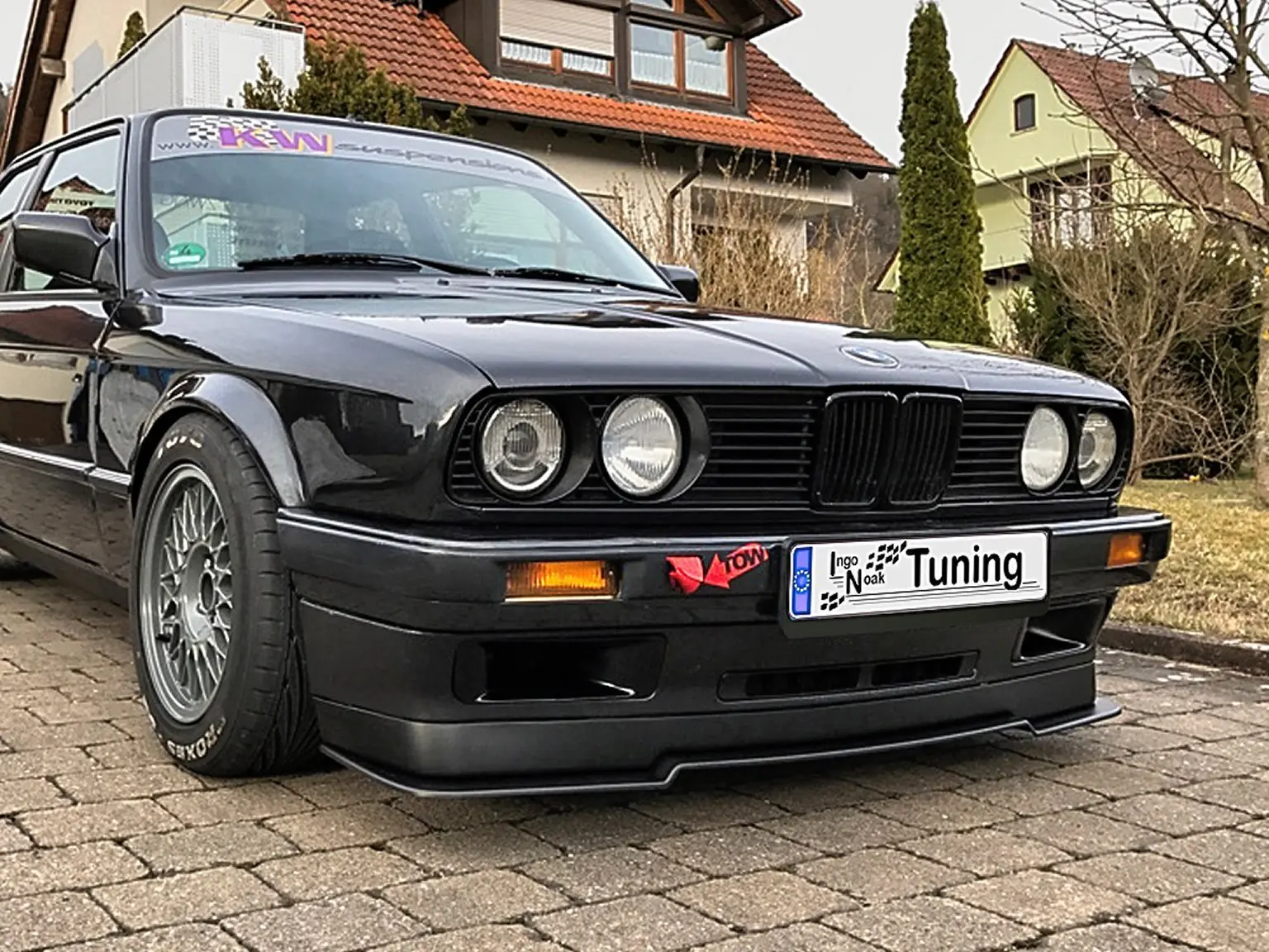 Ingo Noak CUP Frontspoilerlippe für BMW 3er E30 Bj. 1982-1994