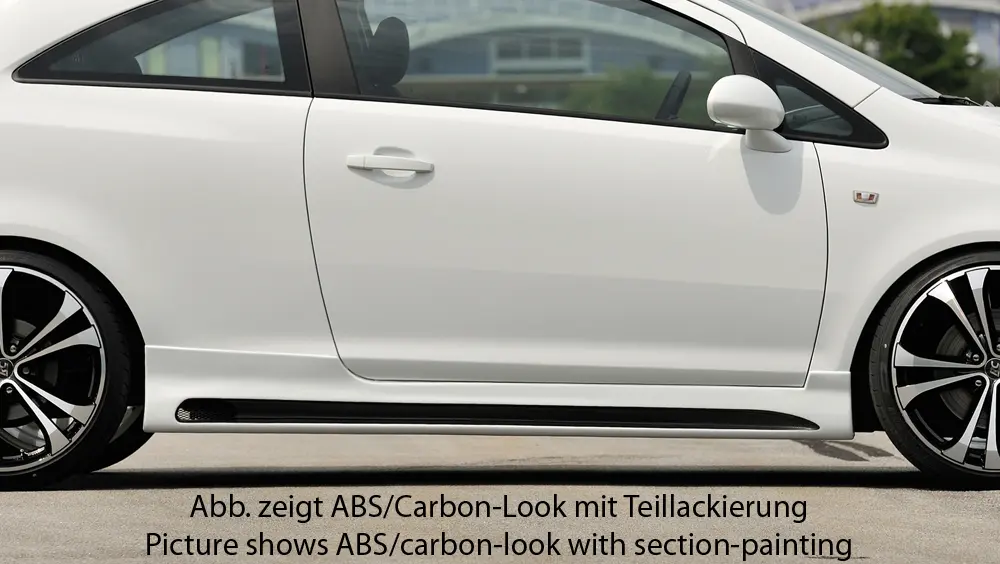 Rieger Seitenschweller für Opel Corsa Corsa D