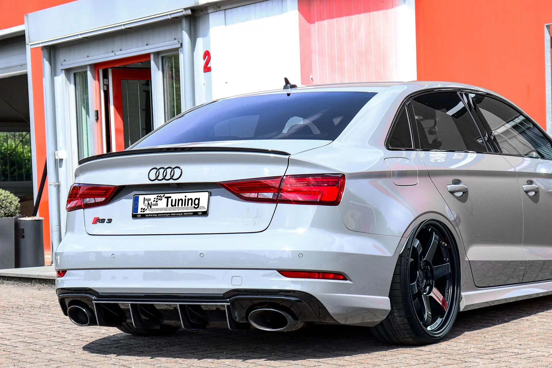 Ingo Noak Heckansatz für Audi RS3 8V Facelift Limousine Bj.2017-2020