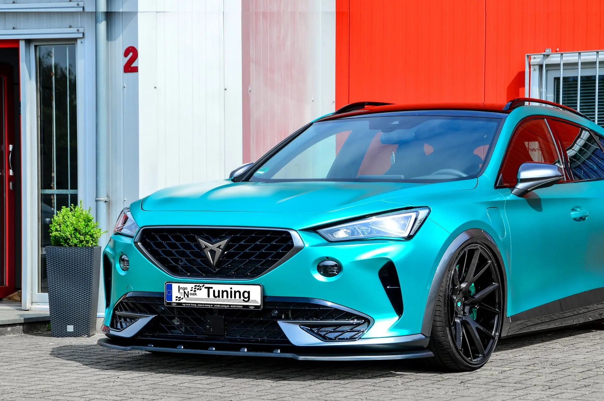 Ingo Noak CUP Frontspoilerlippe passend für Cupra Formentor ab Bj 2020-