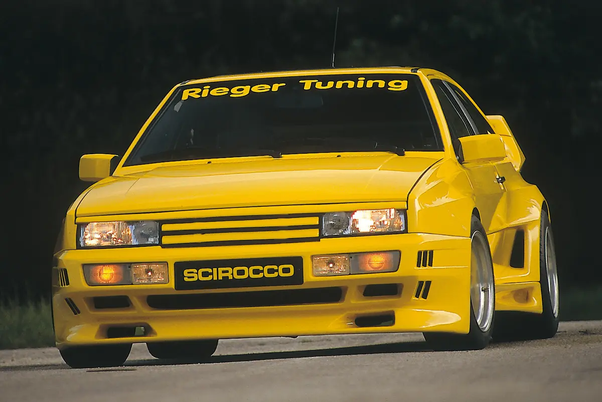 Rieger Kotflügel Breitbau II für VW Scirocco 2 Coupe