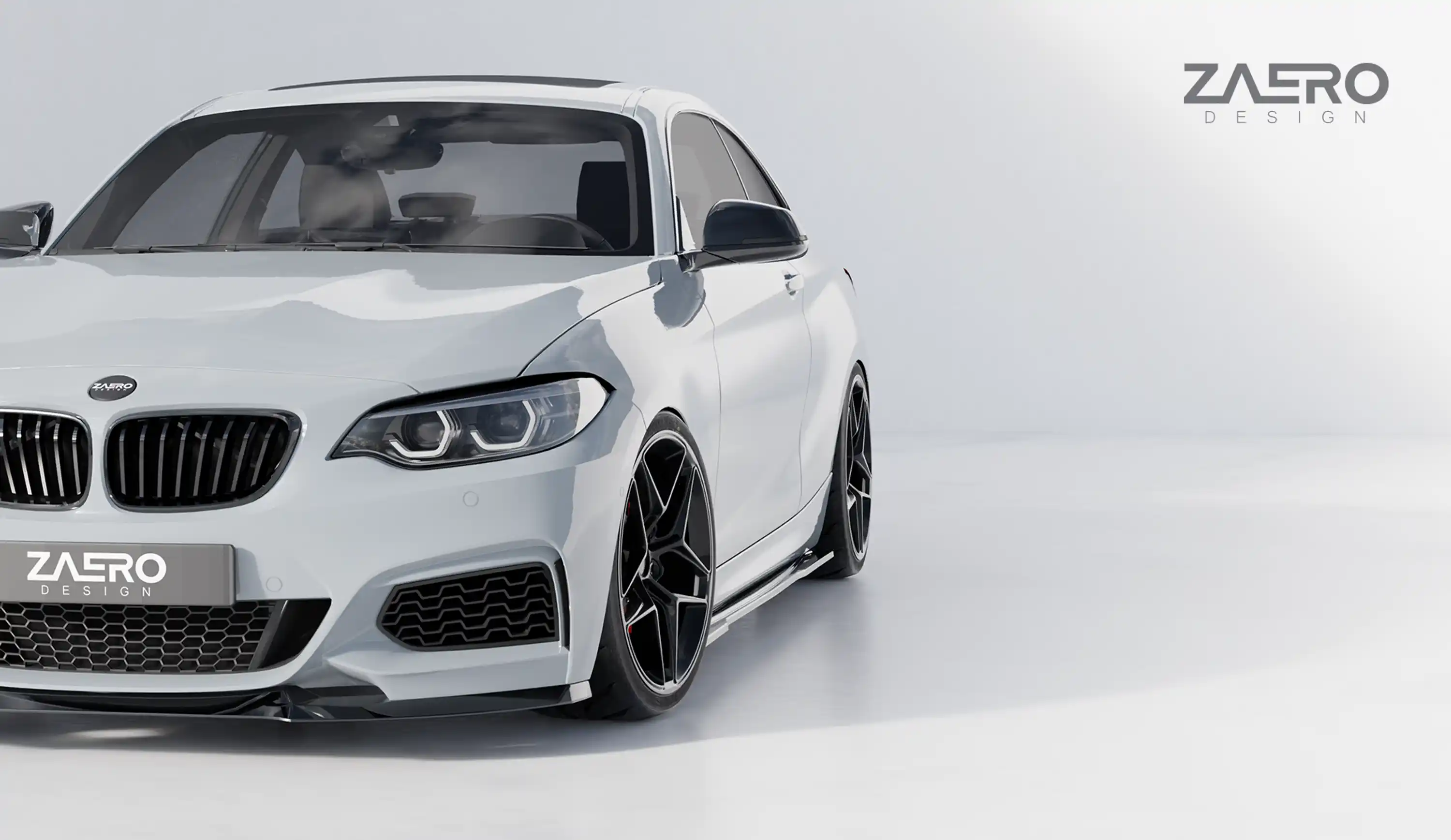 ZAERO EVO-1 Seitenschweller für BMW 2er F22 Coupe (218i bis M235 / M240)