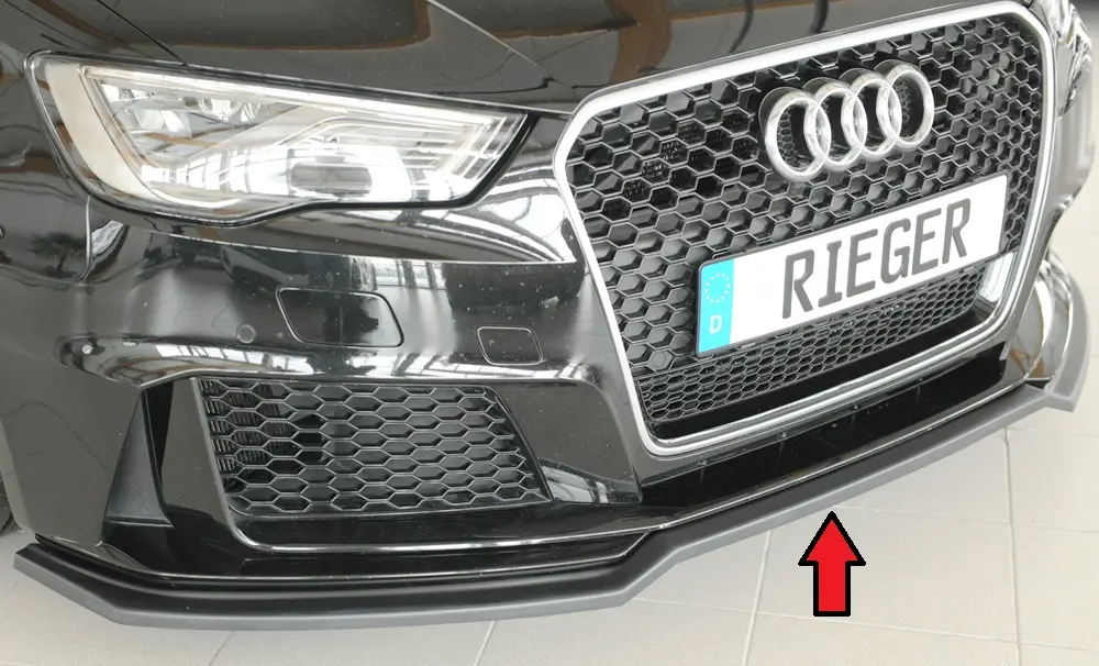 Rieger Spoilerschwert für Audi RS3 8V