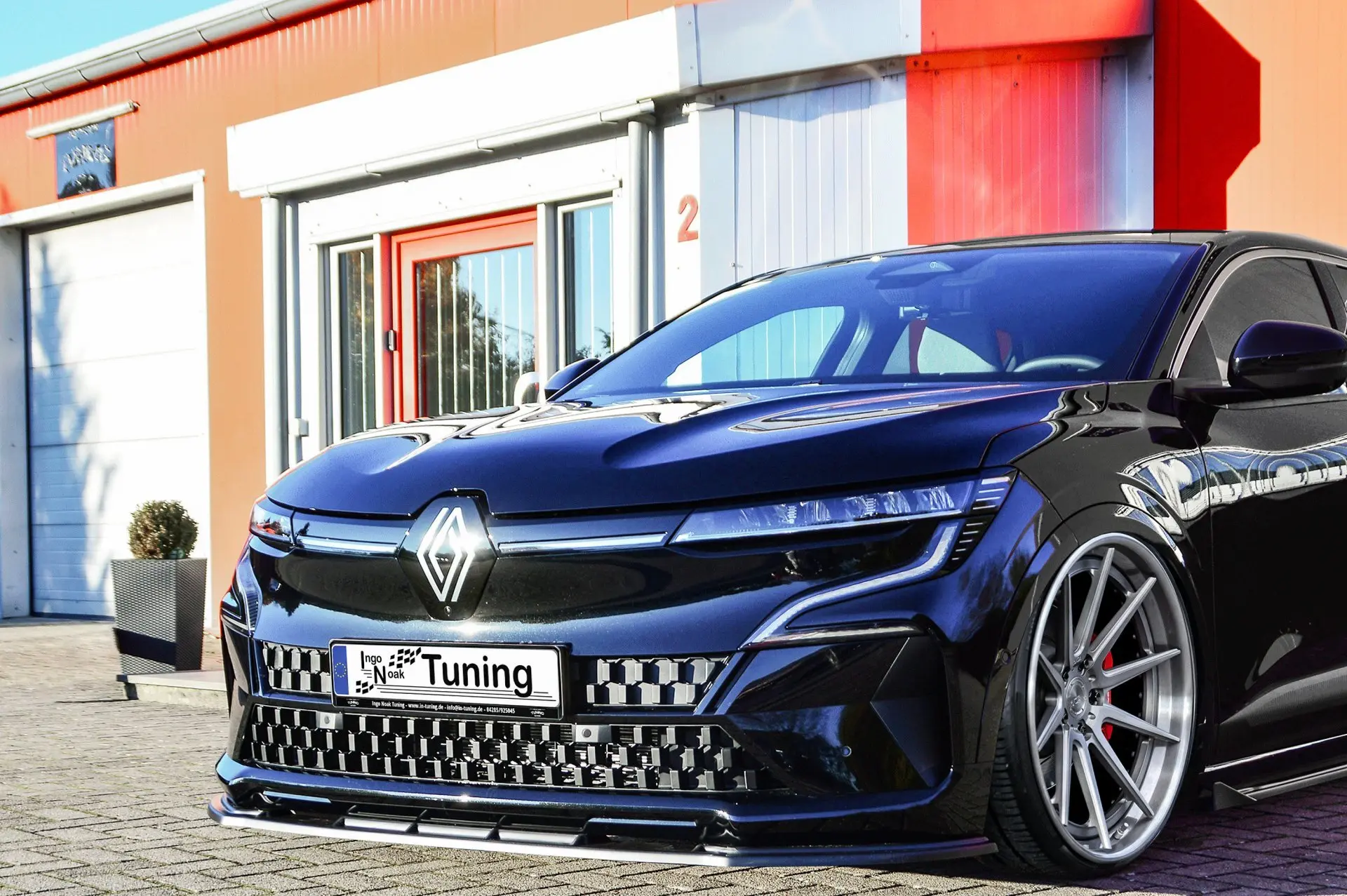 Ingo Noak Cup Frontspoilerlippe für Renault Megane E-Tech RCB