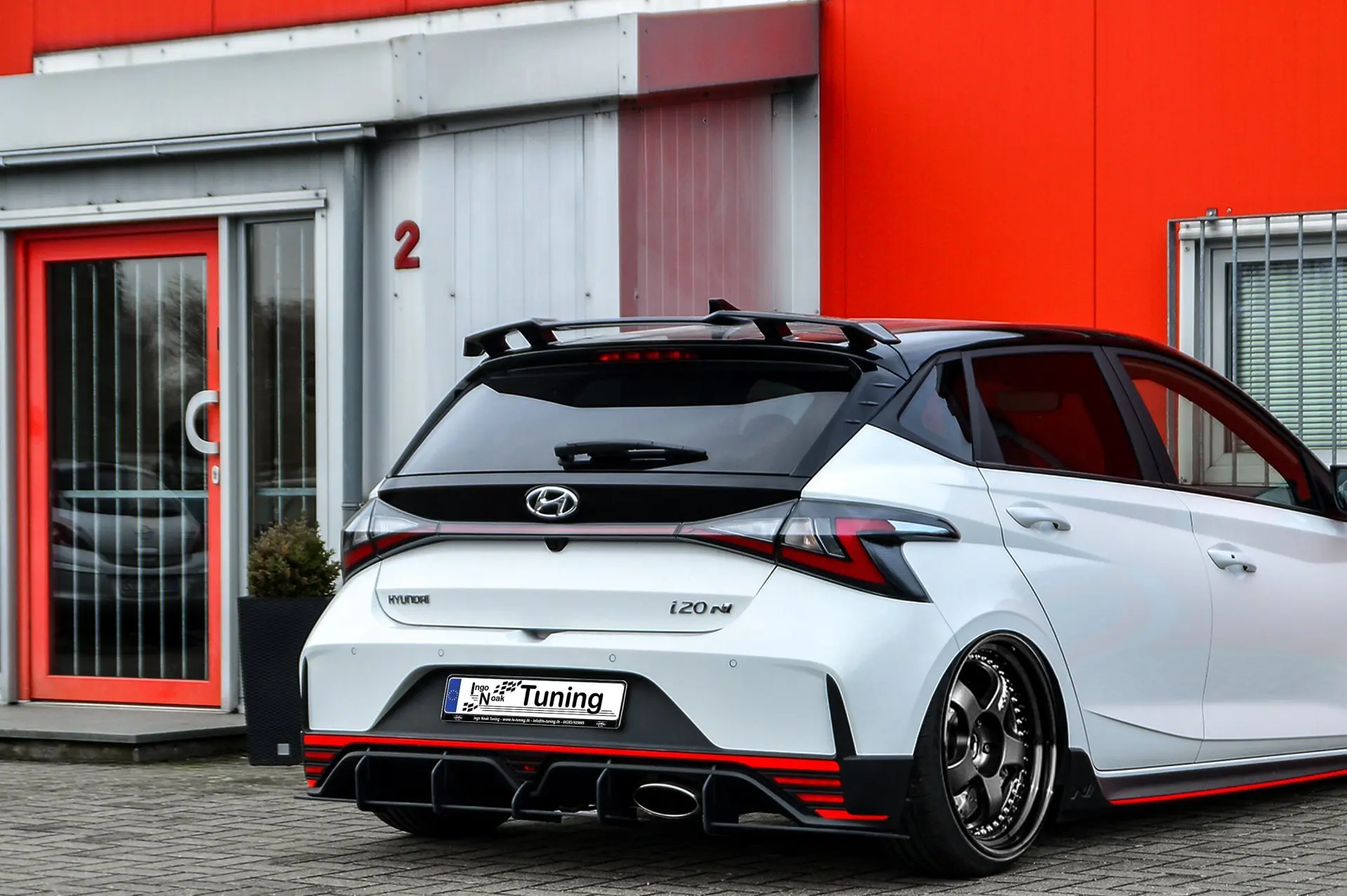 Ingo Noak Racing Heckansatz für Hyundai I20N Performance