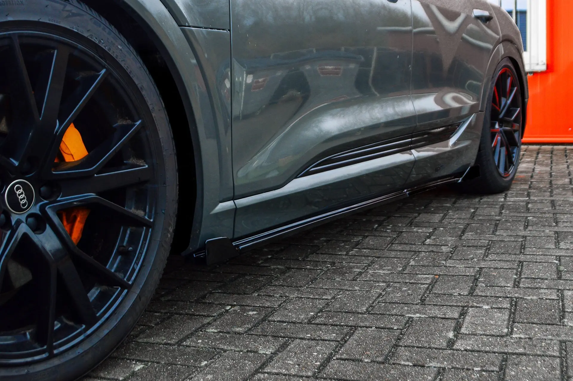 Ingo Noak CUP Seitenschweller 6.tlg. mit Wing vorne + hinten für Audi E-Tron Quattro