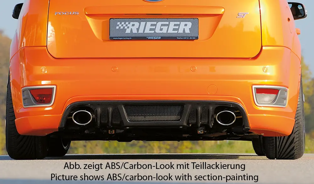 Rieger Heckansatz für Ford Focus MK2