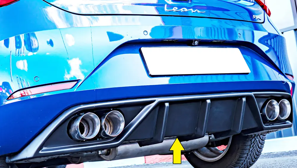 Rieger Heckeinsatz für Sport-ESD li./re. für Seat Leon KL