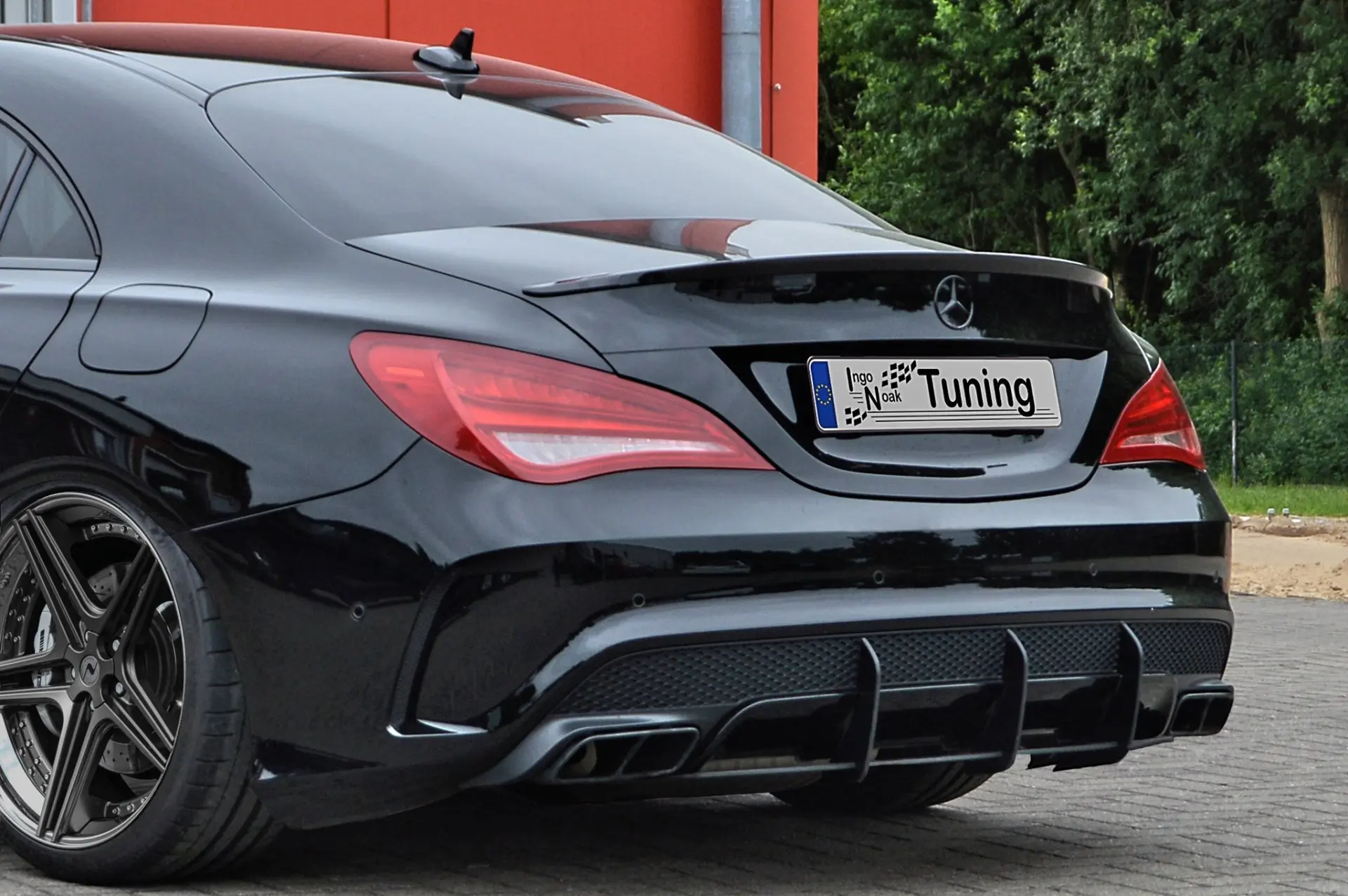 Ingo Noak Heckansatz für Mercedes CLA45 AMG Vorfacelift ab Bj.:2012- 2015