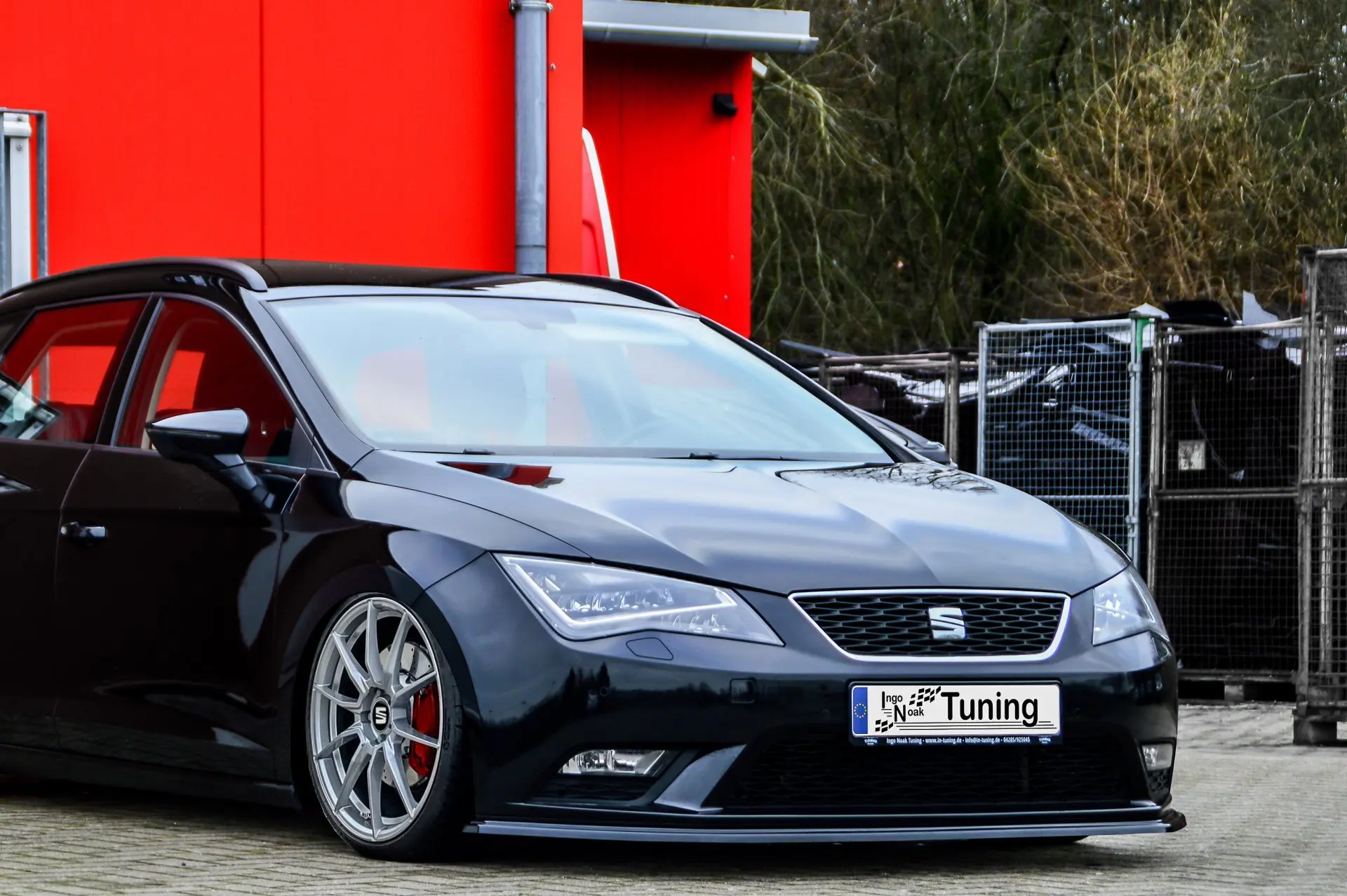 Ingo Noak Cup Frontspoilerlippe für Seat Leon 5F Style