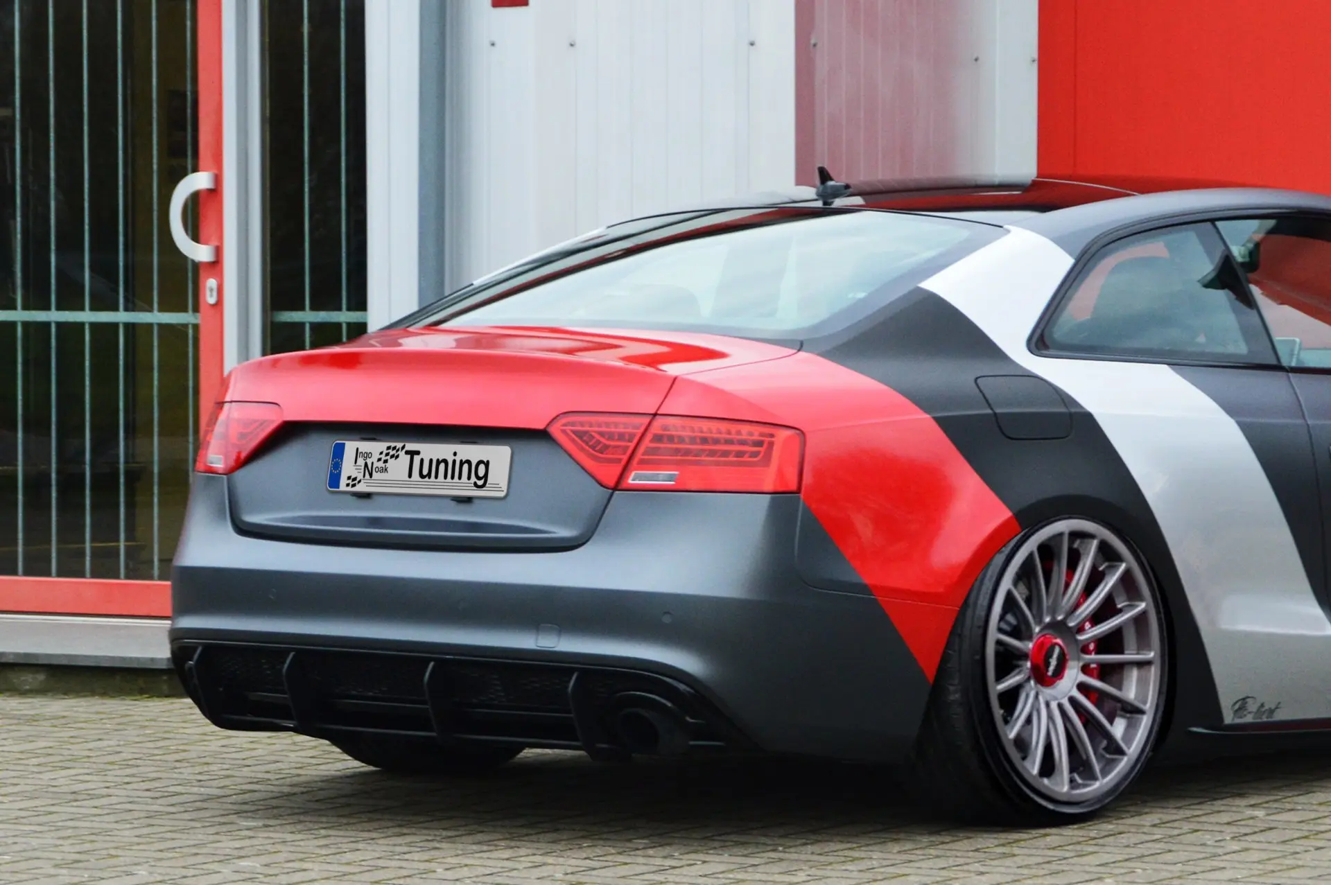 Ingo Noak Gefräster Heckansatz für Audi A5 B8 Sport Edition Plus Bj. 2012-2017