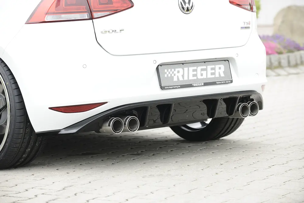 Rieger Heckeinsatz für VW Golf VII