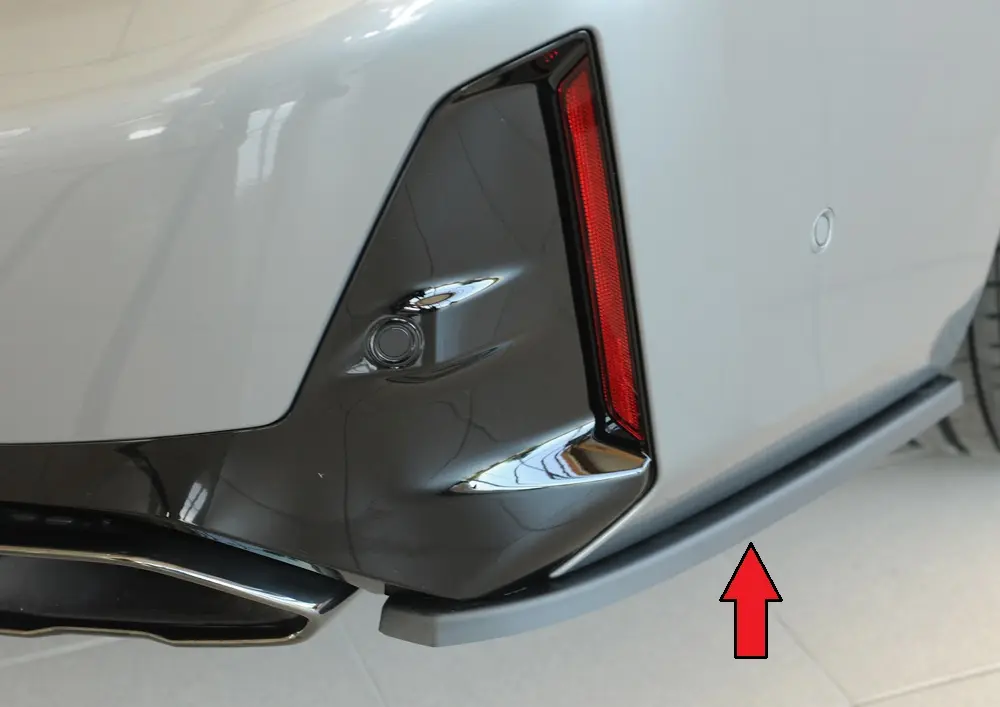 Rieger Heckschürzenansatz seitlich rechts für BMW 3er G20 / G21