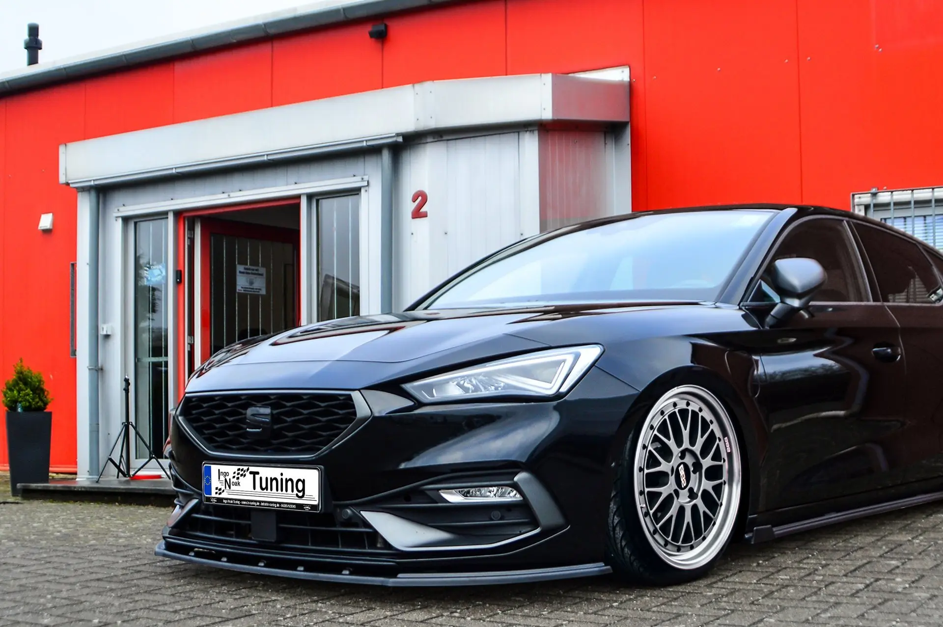 Ingo Noak Cup Frontspoilerlippe für Seat Leon KL +ST