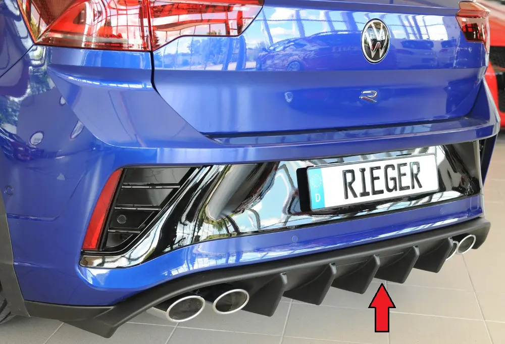 Rieger Heckeinsatz (für Fzg. mit AHK) für VW T-Roc (A1)