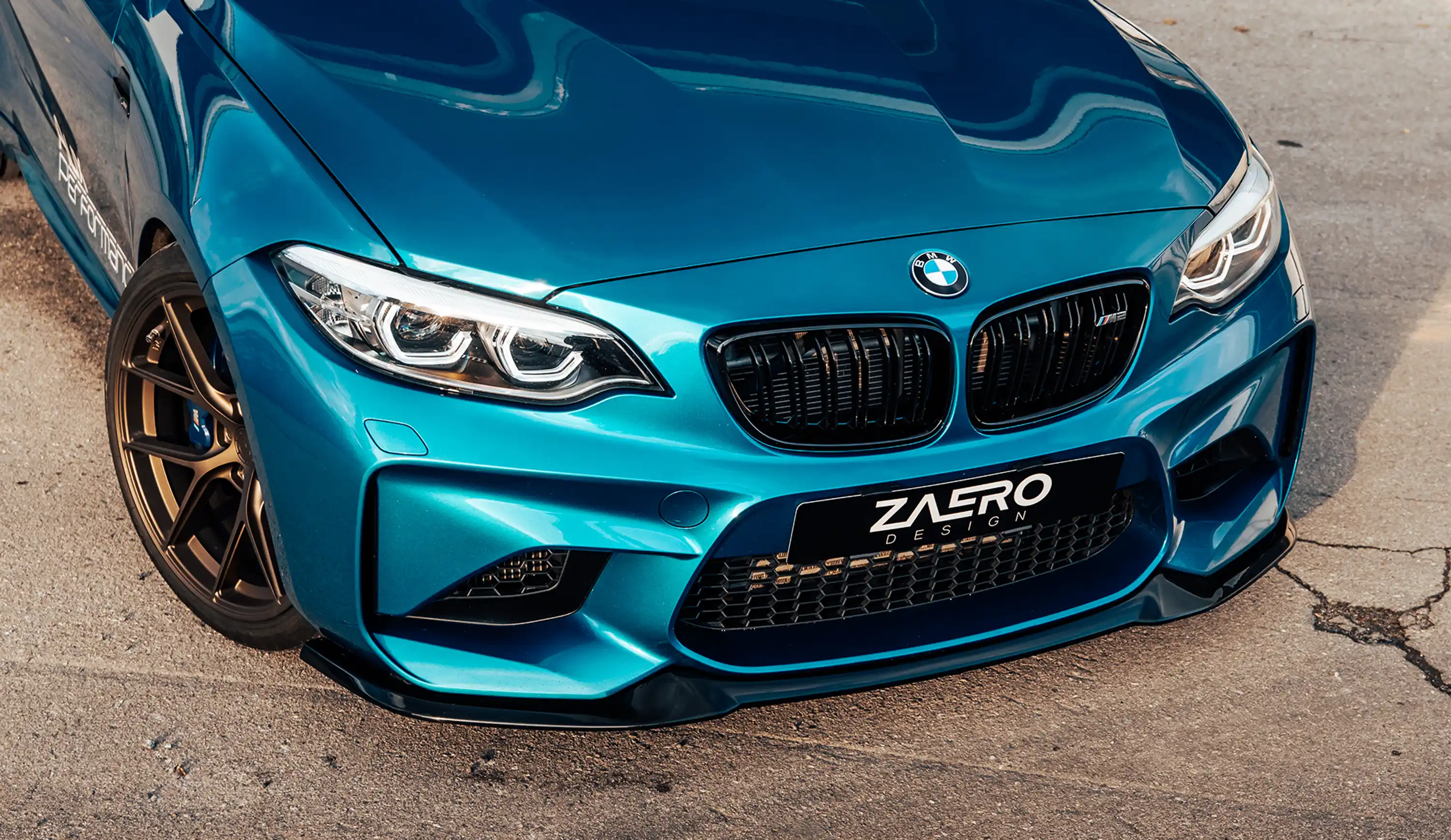 ZAERO EVO-S Frontlippe für BMW M2 F87 (Vorfacelift)