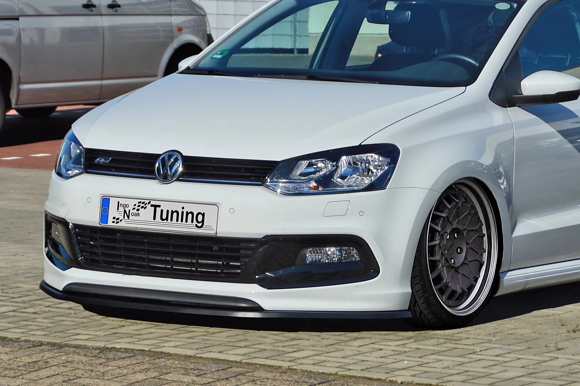 Ingo Noak Cup Frontspoilerlippe für VW Polo 5 6R R-Line