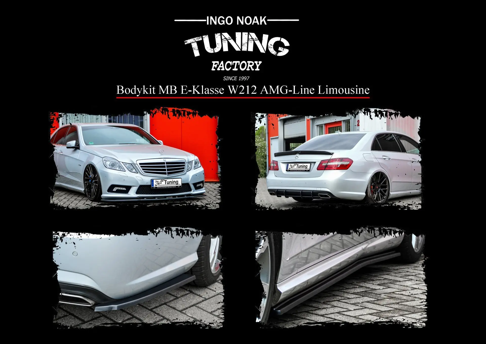 Ingo Noak Bodykit für MB E-Klasse W212 AMG-Line Bj. 2009-2013