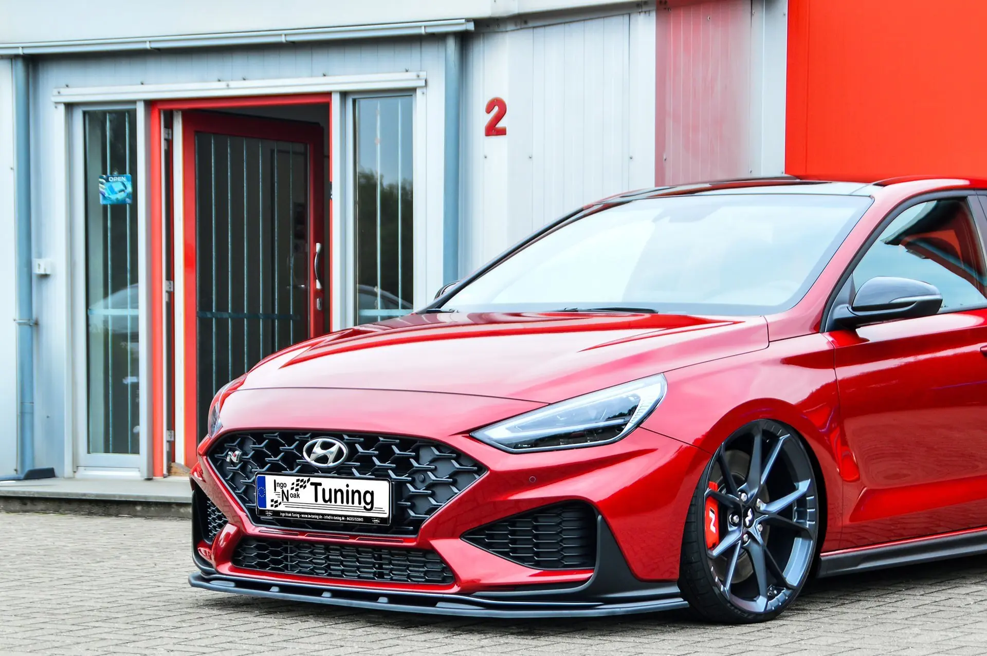 Ingo Noak Cup Frontspoilerlippe für Hyundai I30 N + N-Line Facelift