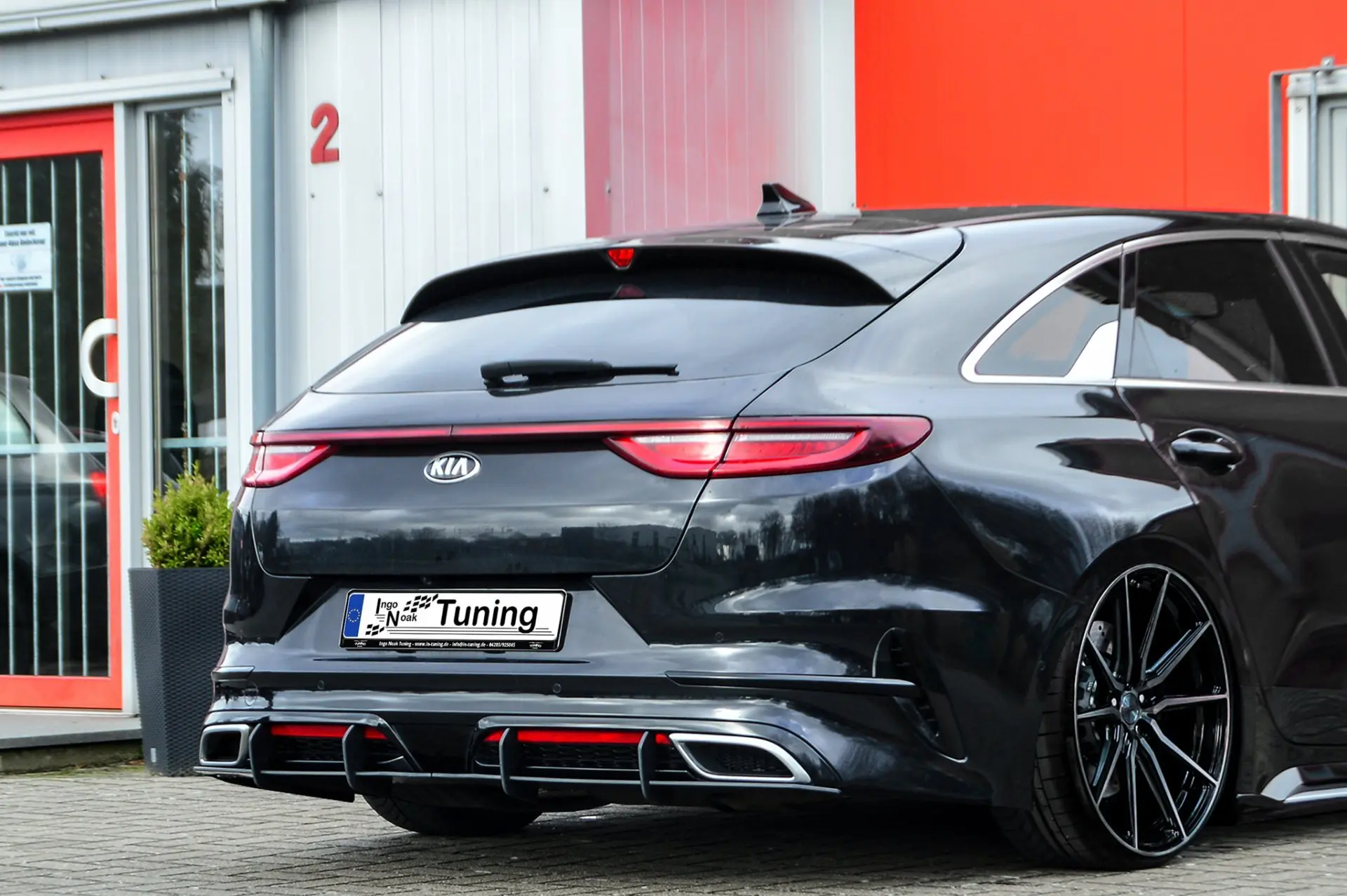 Ingo Noak Heckdiffusor Diffusor für Kia Pro Ceed ab Bj. 2018-